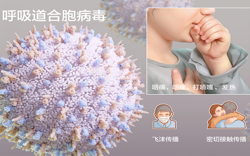 發燒、鼻塞不一定是新冠，警惕人呼吸道合胞病毒感染！